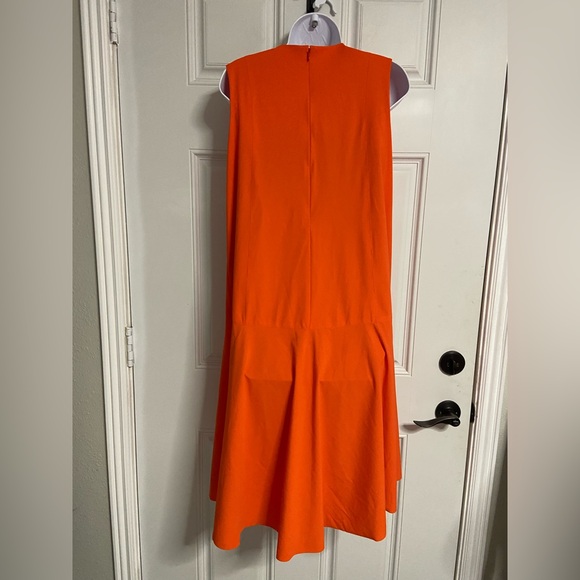 T3- DAMA COLLECTION Tangerine Midi Tank Dress - Picture 6 of 6